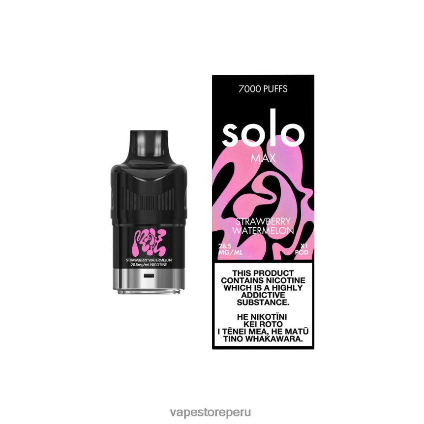 Vape Desechable - Solo MAX vaina sandia fresa T4866288