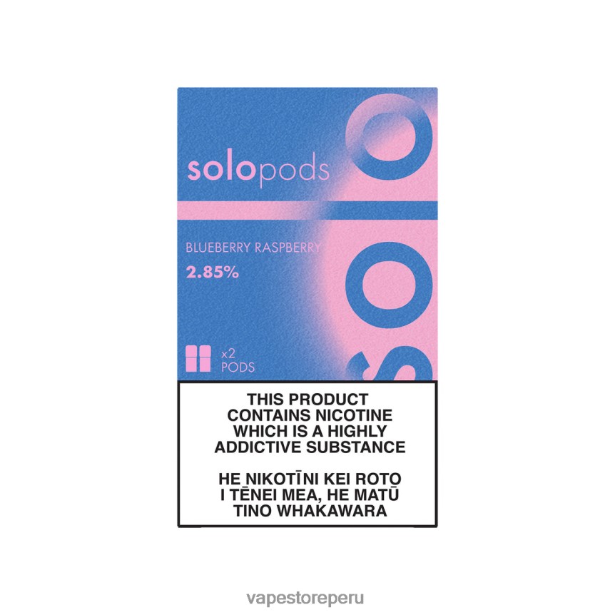 Vape Desechable - Solo paquete de 2 cápsulas de repuesto frambuesa arándano T4866253