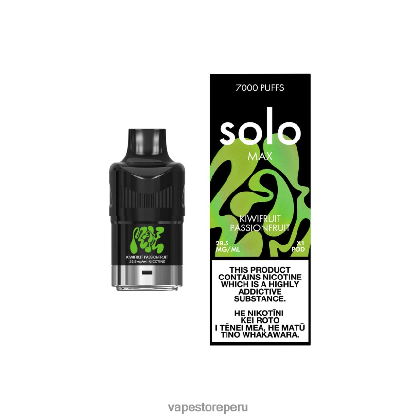 Vape Sin Nicotina Peru - Solo MAX vaina kiwi maracuyá T4866290
