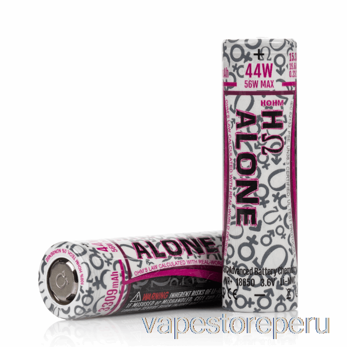 Vape Sin Nicotina Peru Hohm Tech Alone 18650 3309mah 15.3a Batería Batería única