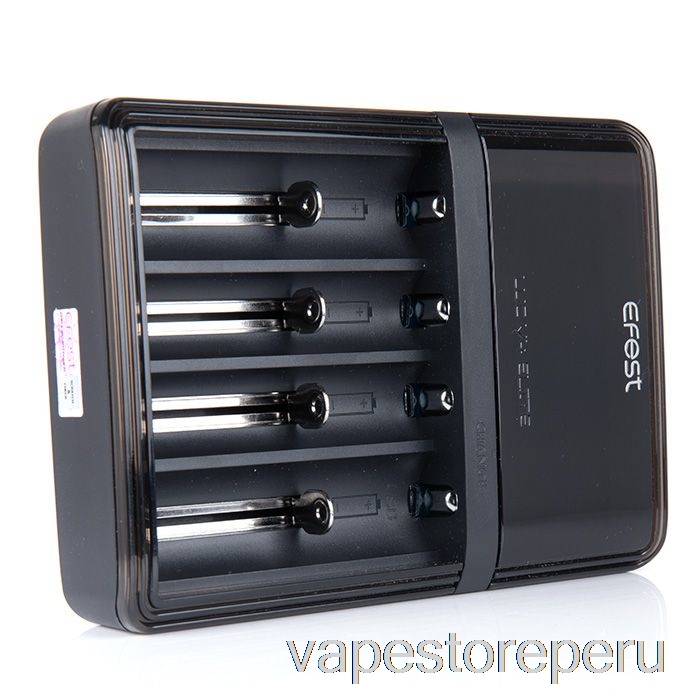 Vape Recargable Efest Luc V4 Elite Hd Lcd Cargador