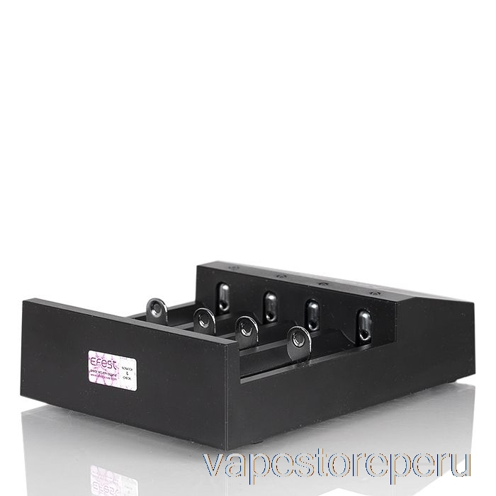 Vape Smoke Efest Pro C4 Cargador De Batería Inteligente De 4 Bahías