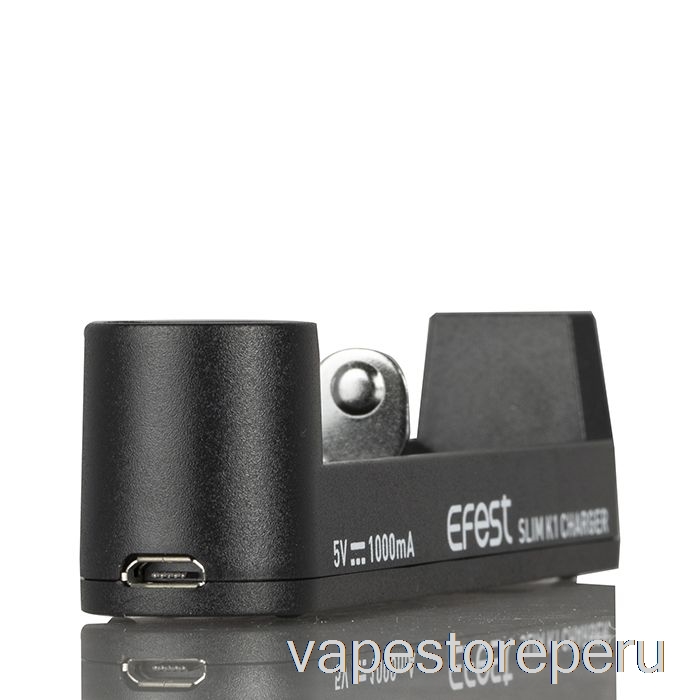 Vape Recargable Efest Slim K1 Cargador De Batería De Una Sola Ranura