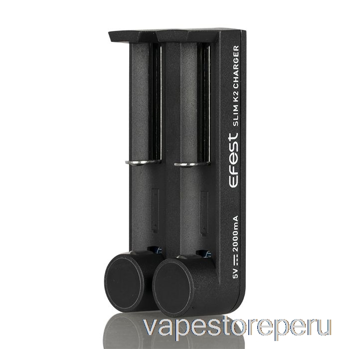 Vape Sin Nicotina Peru Efest Slim K2 Cargador De Batería De Dos Ranuras