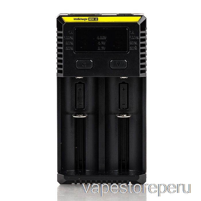 Cargador De Batería Vape Peru Nitecore I2 (2 Bahías)