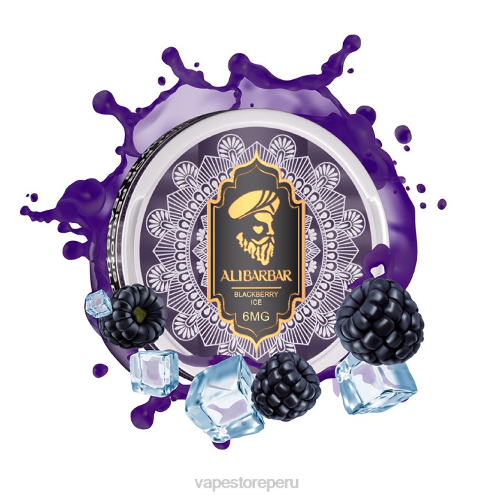 Vape Desechable - Alibarbar bolsas de nicotina hielo de coco 684283