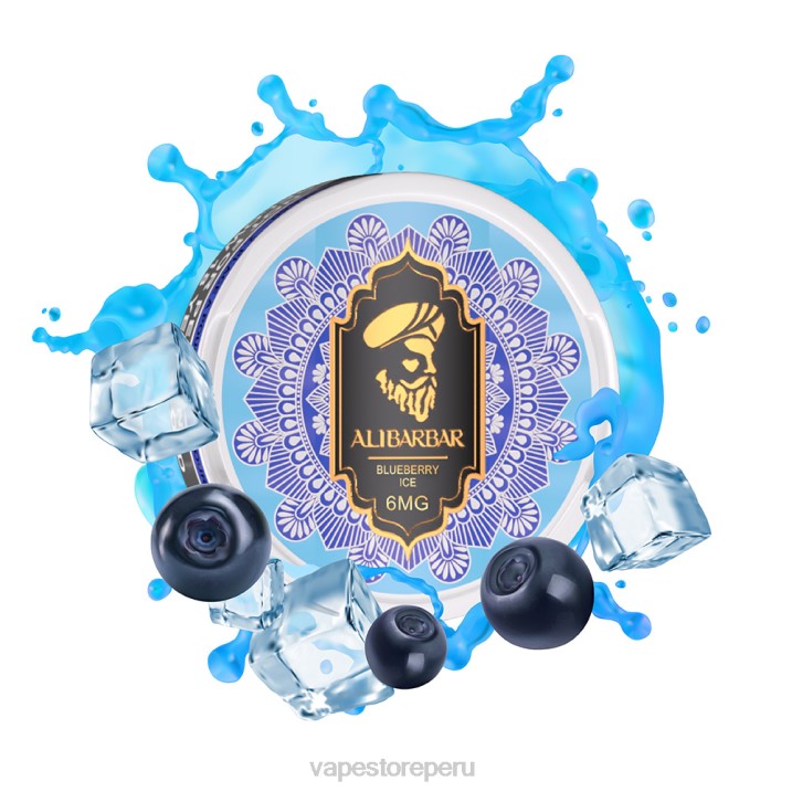 Vape Desechable - Alibarbar bolsas de nicotina hielo de coco 684283