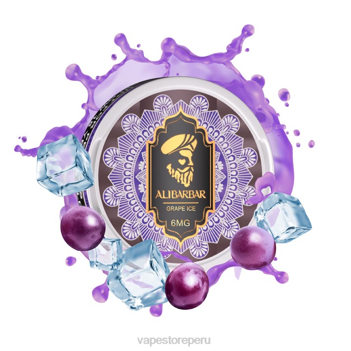 Vape Desechable - Alibarbar bolsas de nicotina hielo de coco 684283