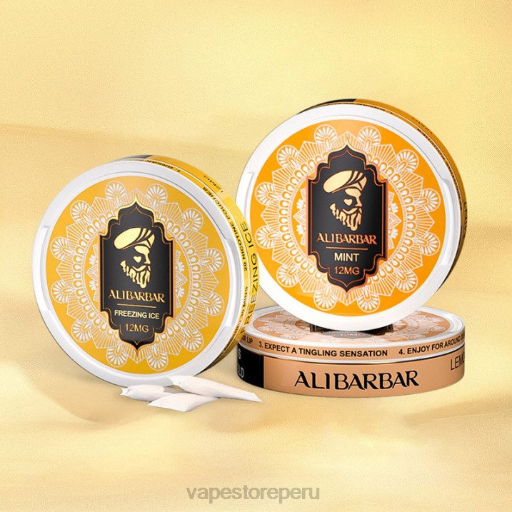 Vape Sin Nicotina Peru - Alibarbar bolsas de nicotina arándano frambuesa agria 684280