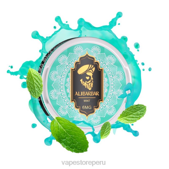 Vape Smoke - Alibarbar bolsas de nicotina menta 684289