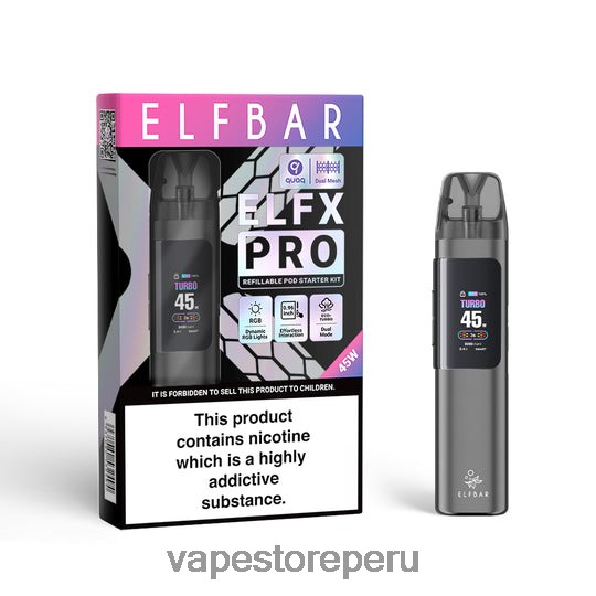 Vape Desechable - ELFBAR ELFX Pro ABRIR APOL DE POD gris JV86443