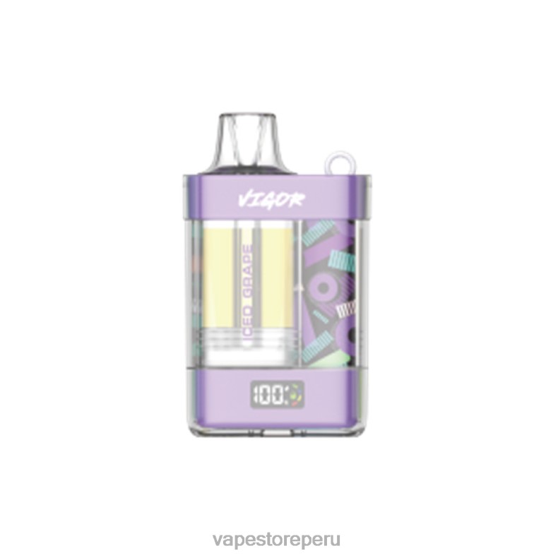 Vape Desechable - LAVIE VIGOR 15000 bocanadas uva helada 6T64B8
