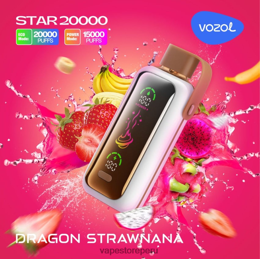 Vape Desechable - VOZOL STAR 20000 2JB8LX8 dragón pajanana