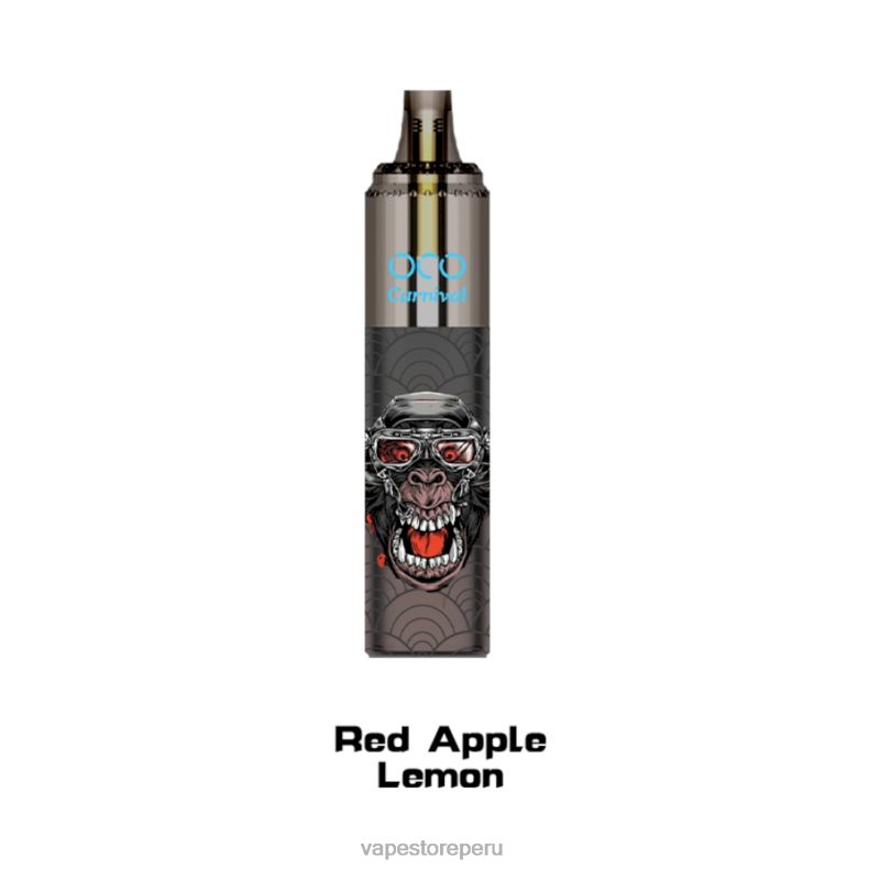 Vape Peru - LAVIE OCO carnaval 10000 bocanadas manzana roja limón 6T64B356