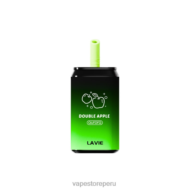 Vape Recargable - LAVIE Aurora 11000 bocanadas manzana doble 6T64B142