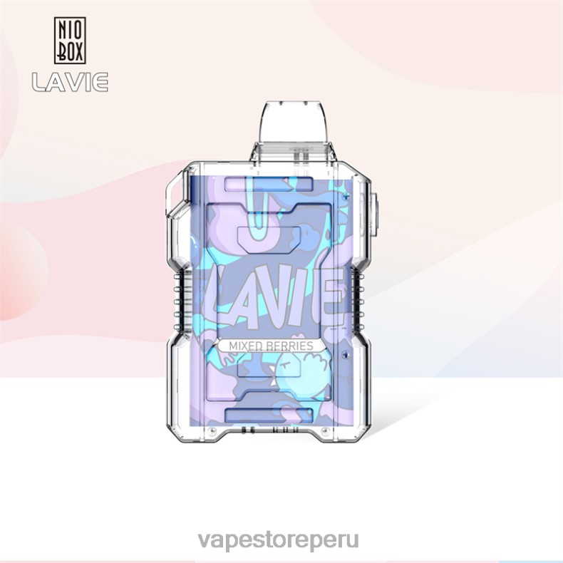 Vape Recargable - LAVIE NIO BOX 9000 bocanadas bayas mixtas 6T64B197