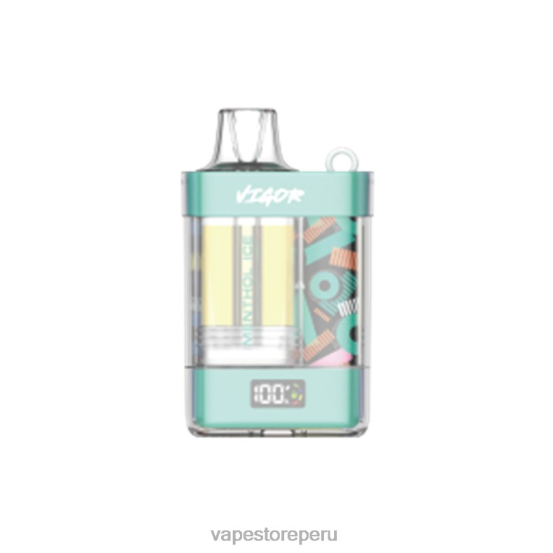 Vape Recargable - LAVIE VIGOR 15000 bocanadas hielo mentolado 6T64B2