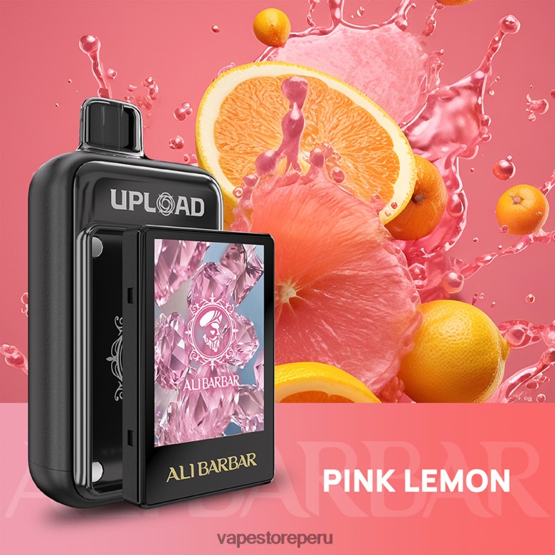 Vape Sin Nicotina Peru - Alibarbar subir limon rosa 8B0Z4X118