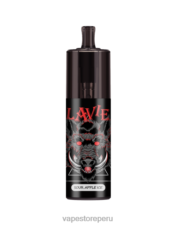 Vape Smoke - LAVIE COLOUR BAR Control de flujo de aire de 10000 inhalaciones. hielo de manzana agria 6T64B329
