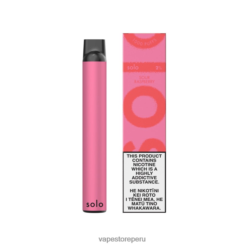 Vape Desechable - Solo vaporizador desechable frambuesa agria T4866213