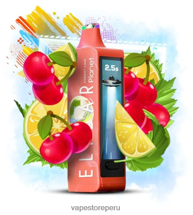 Vape Desechable - Elf Bar Planet 25000 lima cereza 2HH26B23