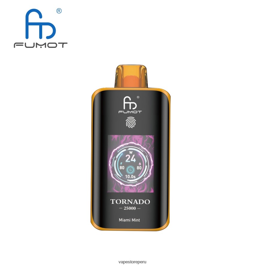 Vape Desechable - Fumot Tornado 25000 vaporizadores desechables menta de miami VZFL0N8