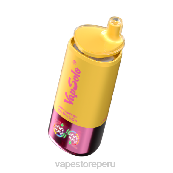 Vape Desechable - VapSolo Triple 30000 bocanadas V6HZ8 frutas tropicales y fresa sandía y limón melocotón