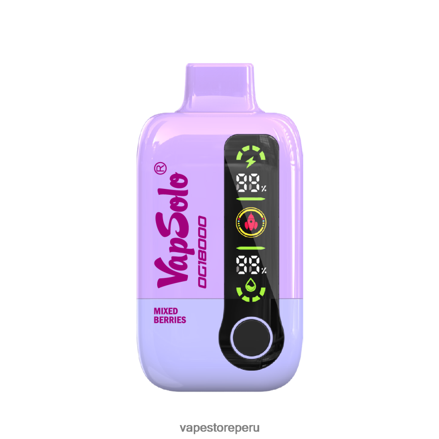Vape Desechable - VapSolo dg18000 bayas mixtas 4P4N0R3