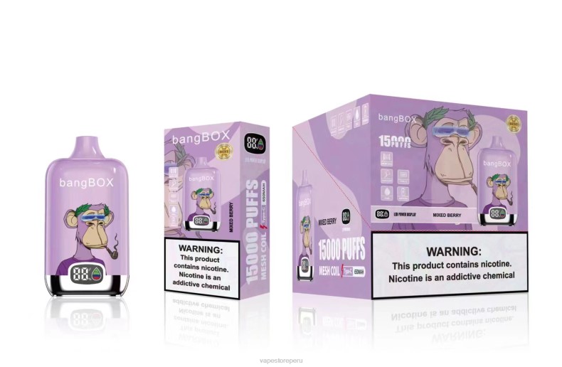 Vape Peru - Bang Box 15000 bocanadas bayas mixtas FJ4V41