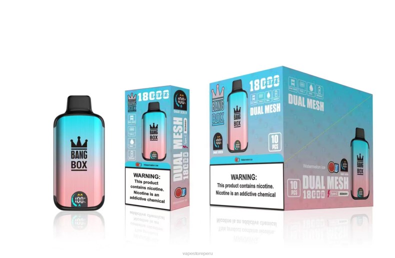 Vape Peru - Bang Box 18000 bocanadas hielo de sandia FJ4V96