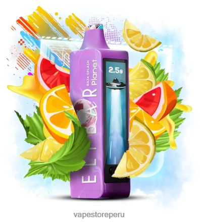 Vape Peru - Elf Bar Planet 25000 chapoteo bajo 2HH26B26