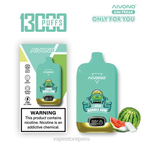 Vape Recargable - Aivono AIM FREAK 13000 R4P6247 chicle exuberante