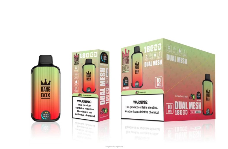 Vape Recargable - Bang Box 18000 bocanadas kiwi fresa FJ4V92