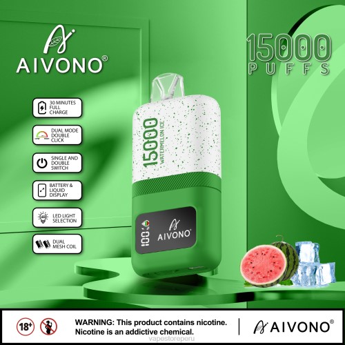 Vape Sin Nicotina Peru - Aivono AIM magic 15000 R4P670 hielo de sandia
