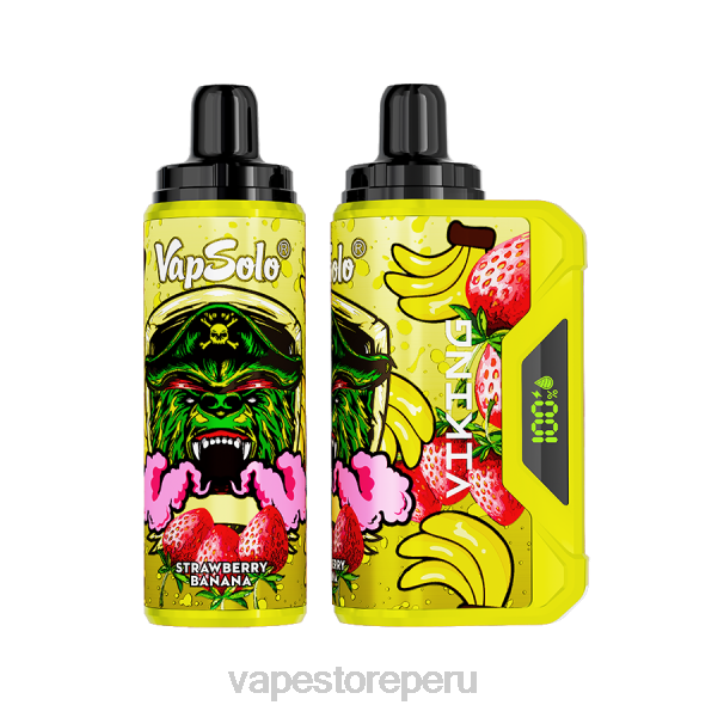 Vape Sin Nicotina Peru - Vapsolo VIKING vaporizador desechable plátano fresa 6842155
