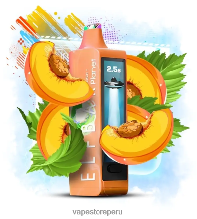 Vape Smoke - Elf Bar Planet 25000 durazno 2HH26B24
