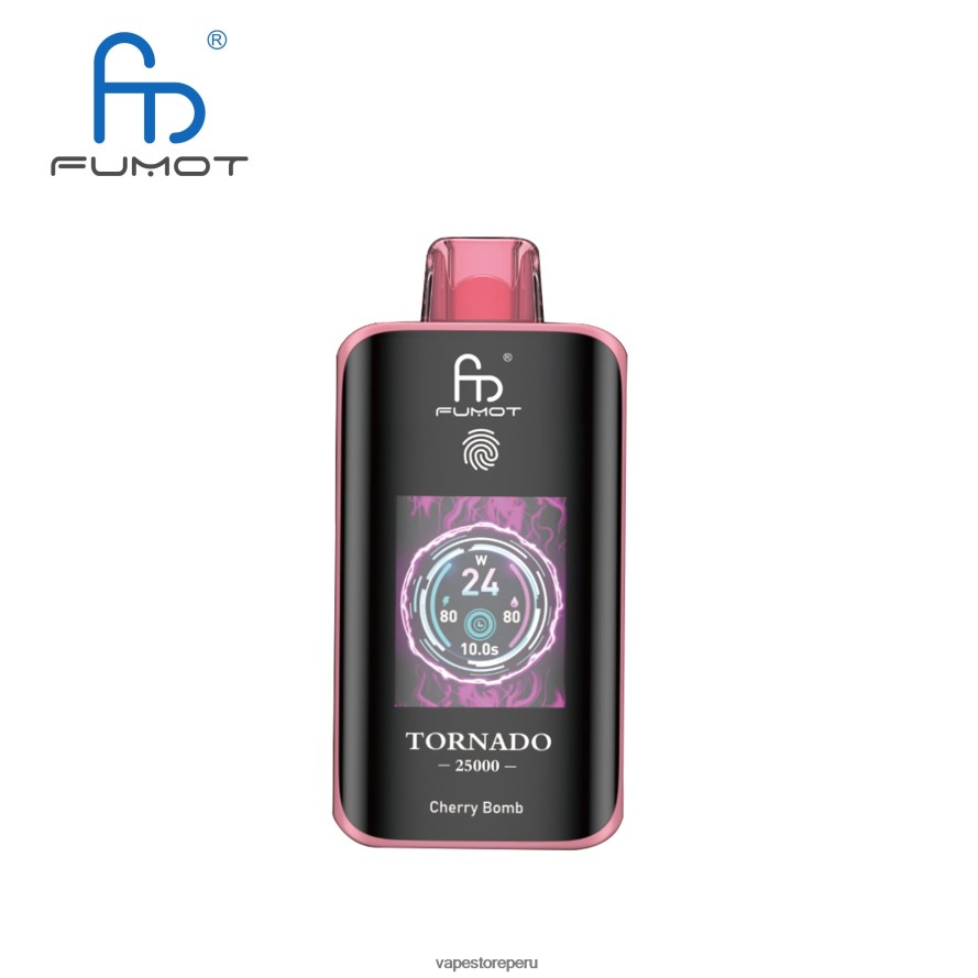Vape Smoke - Fumot Tornado 25000 vaporizadores desechables bomba de cereza VZFL0N4