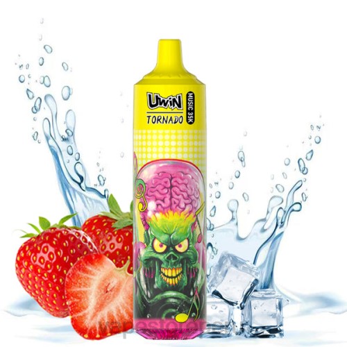 Vape Smoke - UWIN CRYSTAL vaporizador desechable 35k R4P6389 hielo de fresa