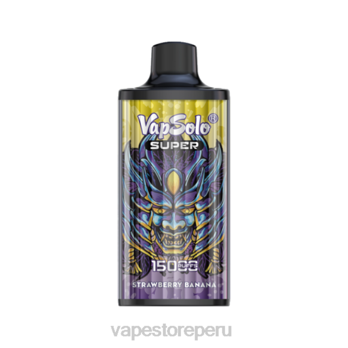 Vape Smoke - Vapsolo SUPER vaporizador desechable plátano fresa 6842134