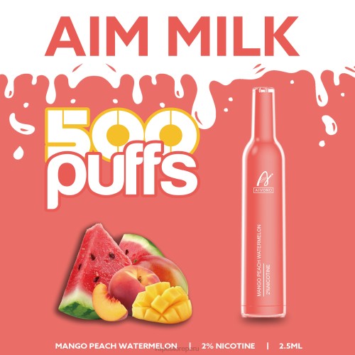 Vape Desechable - Aivono AIM MILK 500 R4P6268 sandia mango durazno