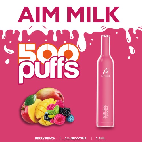 Vape Desechable - Aivono AIM MILK 500 R4P6273 melocotón de baya