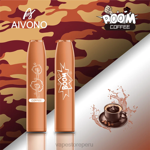 Vape Peru - Aivono AIM BOOM 600 R4P6356 café