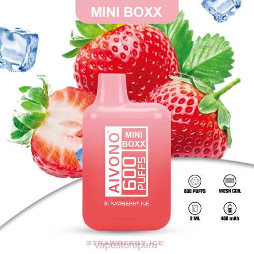 Vape Peru - Aivono AIM MINI BOXX 600 R4P6236 hielo de fresa