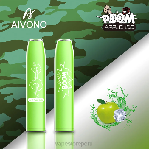 Vape Smoke - Aivono AIM BOOM 600 R4P6354 hielo de manzana