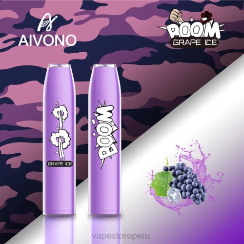 Vape Smoke - Aivono AIM BOOM 600 R4P6359 hielo de uva