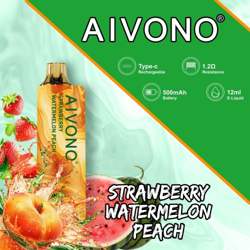 Vape Desechable - Aivono AIM GUN 7000 R4P6108 fresa sandia durazno