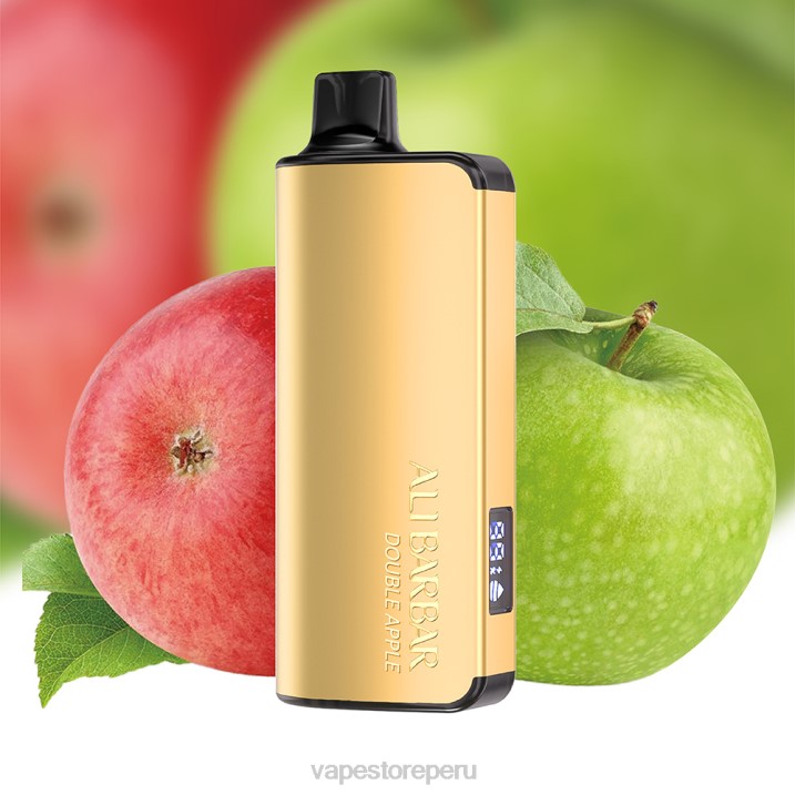 Vape Desechable - Alibarbar Ingot 9000 vaporizadores desechables manzana doble 684228