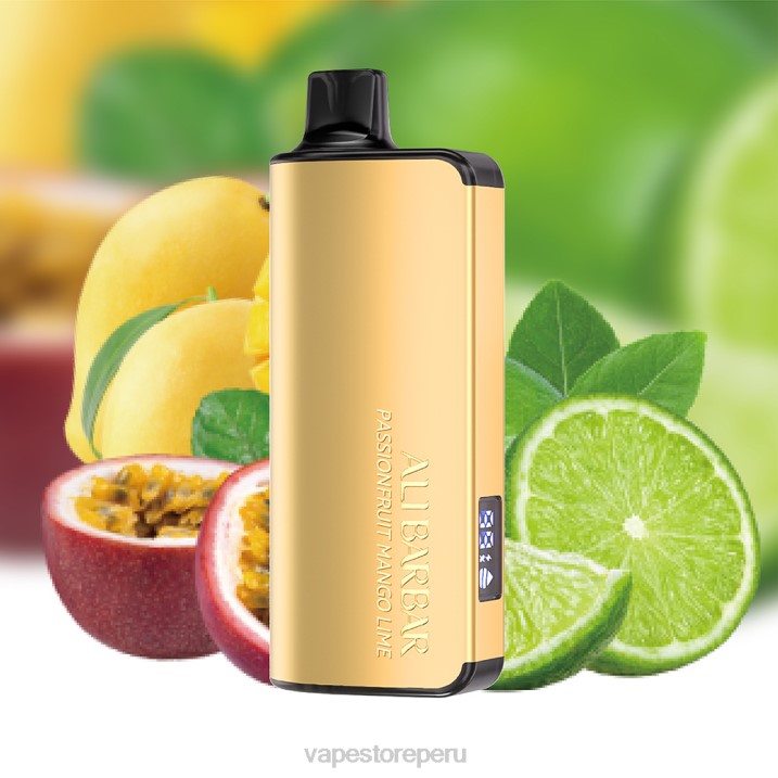 Vape Recargable - Alibarbar Ingot 9000 vaporizadores desechables maracuyá mango lima 684222