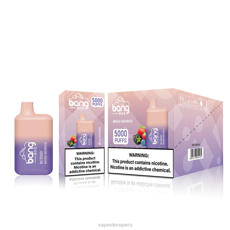 Vape Recargable - Bang Box bc5000 desechable FJ4V87