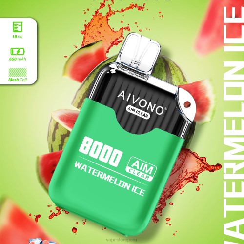 Vape Smoke - Aivono AIM CLEAR 8000 R4P6204 hielo de sandia